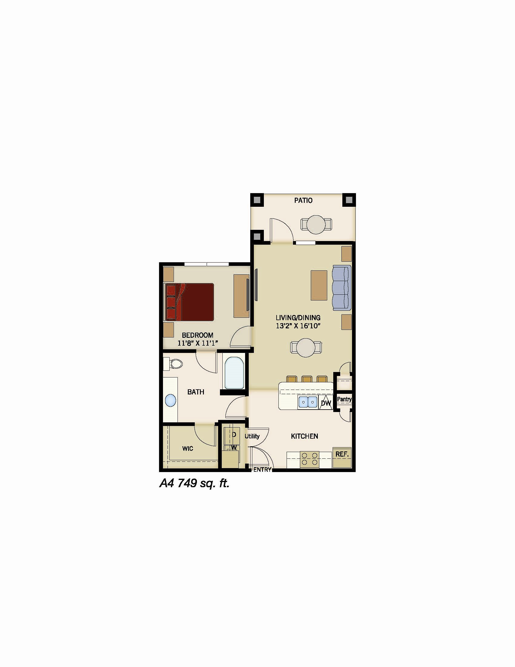 A4 Floor Plan 4